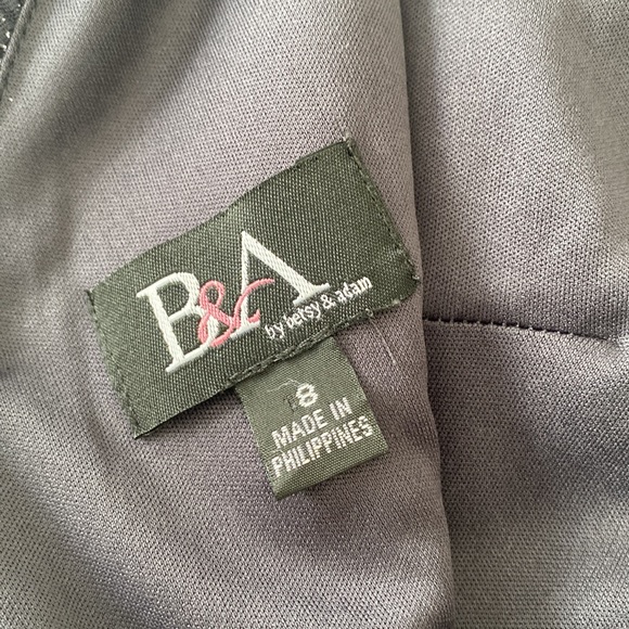 B&A from Macys - size 4 - black sparkly dress - Picture 8 of 9